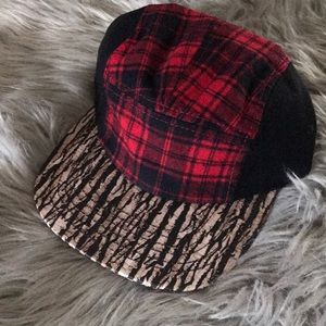 5 panel “lumberjack” hat